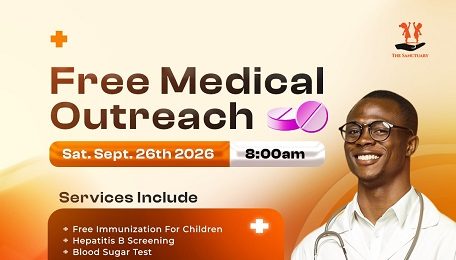 Free Medical Outreach announcement for Badagry